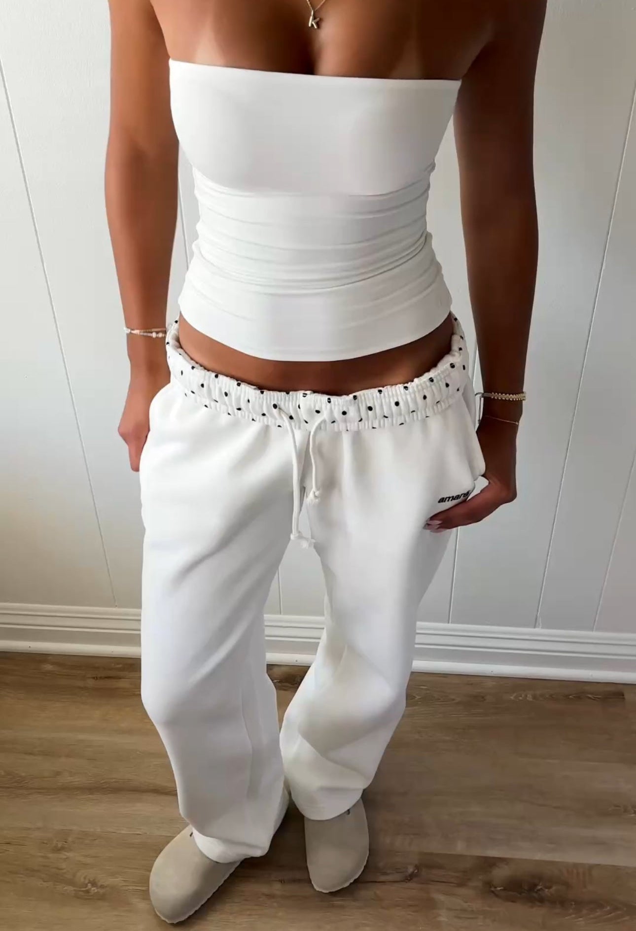 Polka Dot Sweatpants