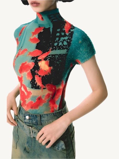 Goldfish Pixel Tee