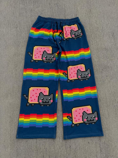 Nyan Cat Sweat Pants