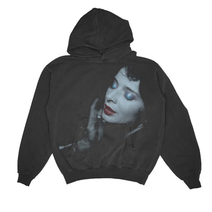 Blue Velvet Graphic Hoodie